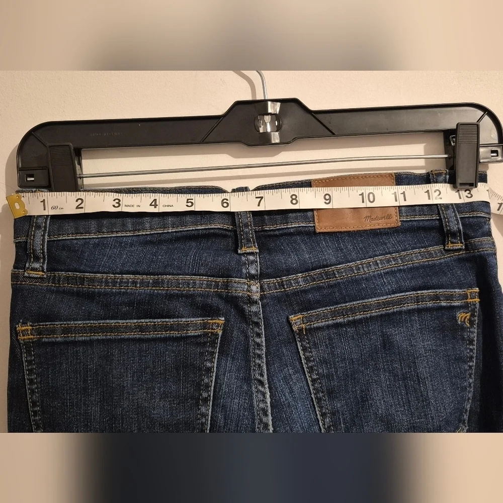 Madewell Indigo Straight Leg Jeans